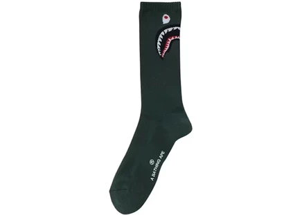 Мужские носки Bape Shark SS25, зеленые