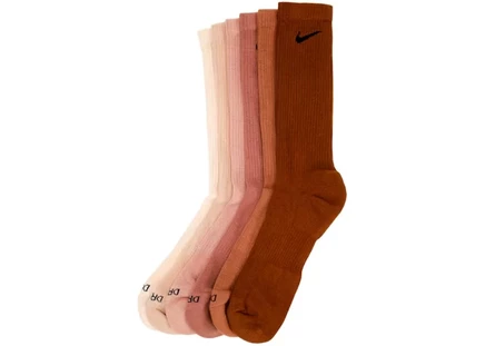 Мужские носки nike everyday plus с амортизацией, 6 пар, разноцветные