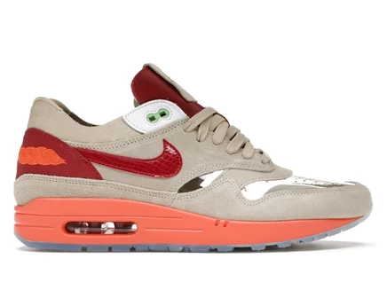 Мужские кроссовки Nike Air Max 1 CLOT Kiss of Death (2021)