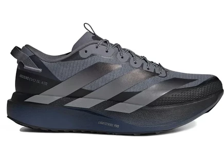 Мужские кроссовки Adidas Adizero Evo SL, оникс/чёрные