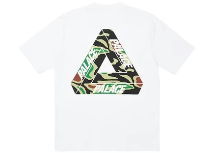 Мужская футболка Palace Jungle Camo Tri-Ferg, белая