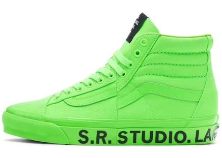 Мужские кеды Vans OTW Sk8-Hi Clash the Wall SR, зеленые