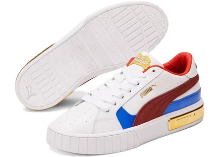 Женские кроссовки Puma Cali Star DC Wonder Woman, бело-красные