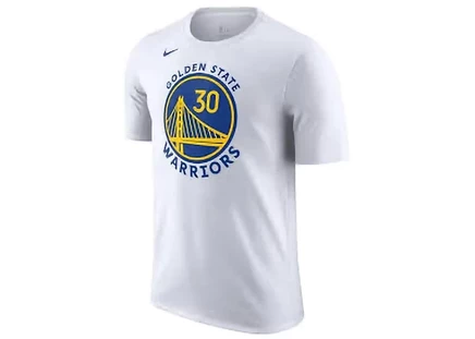 Мужская футболка Nike Stephen Curry NBA Warriors, белая/синяя