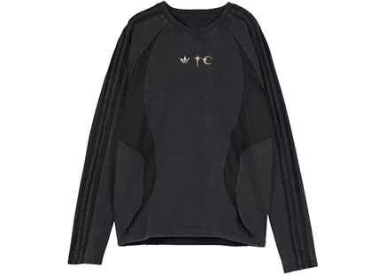 Мужской лонгслив Adidas x Thug Club Teamgeist, черный