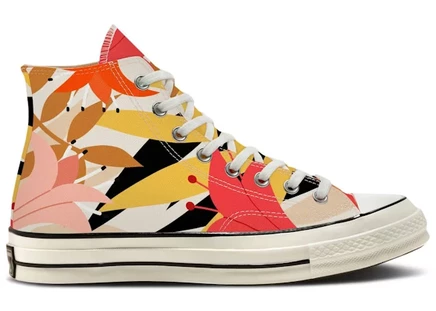 Женские кеды Converse Chuck Taylor All Star 70 Hi Vintage Floral, многоцветные