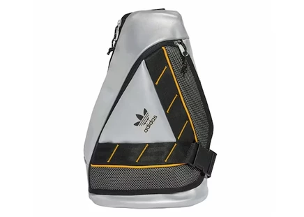 Унисекс рюкзак Adidas One Shoulder, черный/серебристый