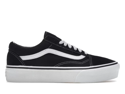 Мужские кеды Vans Old Skool Platform, черно-белые