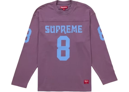 Мужской футбольный лонгслив Supreme Affiliated, пыльно-фиолетовый