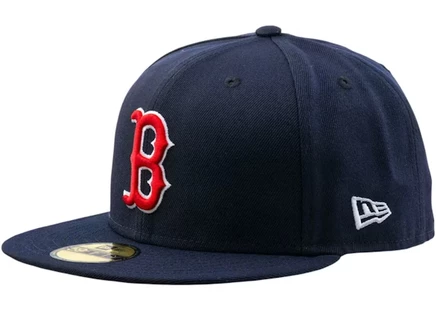 Мужская кепка New Era 59FIFTY Red Sox 2017 размер 7, черная