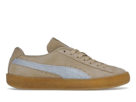 Мужские кроссовки Puma Suede Crepe Maison Kitsune, травертин/сине-голубые