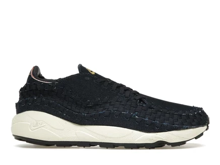 Женские кроссовки Nike Air Footscape Woven Raw Denim, джинсовые/темно-синие