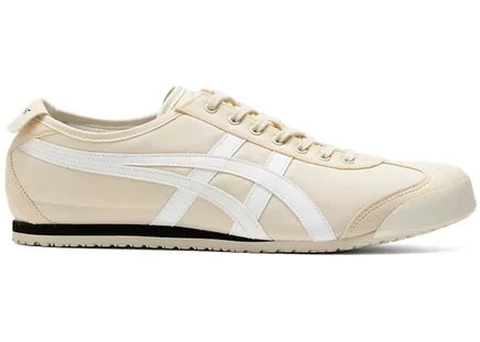 Мужские кроссовки Onitsuka Tiger Mexico 66, бежево-белые