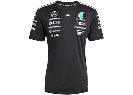 adidas Mercedes AMG Petronas Formula One Team Driver Jersey Black/White black/white