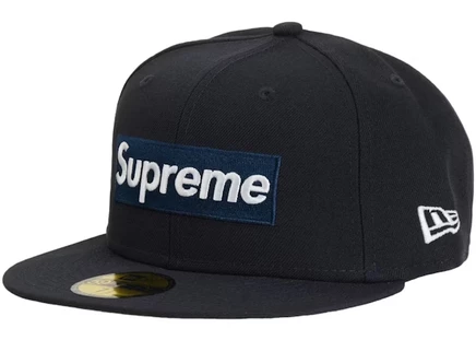 Унисекс кепка Supreme 59Fifty MLB New York, темно-синяя
