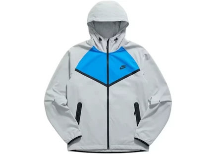 Ветровка Nike Tech Windrunner, серо-голубая