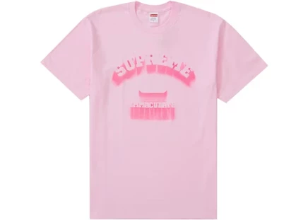 Футболка Supreme Shadow Tee SS24, розовая