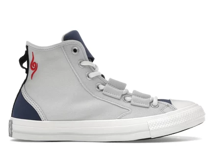 Мужские высокие кеды Converse Chuck Taylor Hi Naruto Kakashi, Egret/Navy