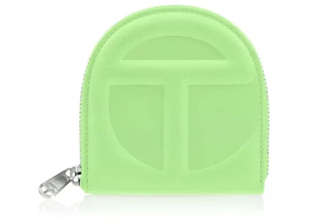 Унисекс кошелек Telfar Wallet из кожи, мятный