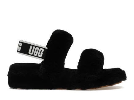 Женские шлепанцы UGG Oh Yeah Slide, черные