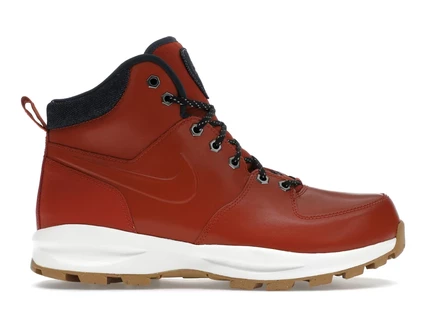 Мужские кожаные кроссовки Nike Manoa Leather SE, оранжевые