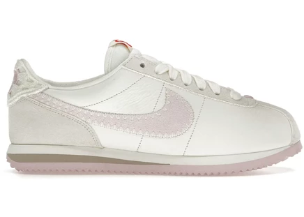 Женские кроссовки Nike Cortez Valentine's, молочно‑белые/розовые/серые