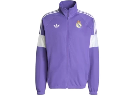 Мужская олимпийка Adidas Real Madrid Lfstlr Track Top, Purple Rush
