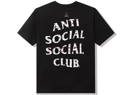 Мужская футболка ASSC Case Study Flag, черная
