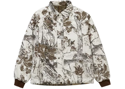 Supreme RealTree Reversible Quilted Work Jacket Snow Camo snow camo