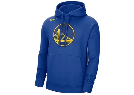 Мужская флисовая худи Nike NBA Warriors, синяя
