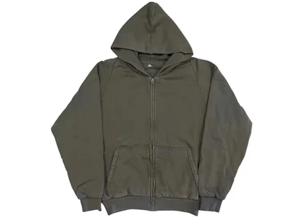 Мужское худи Yeezy Gap LA H14 на молнии, поэтический серый