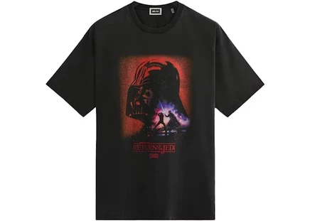Мужская футболка KITH x STAR WARS Darth Vader, черная