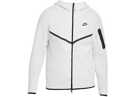 Мужская худи Nike Windrunner, бежево-меланж/черная