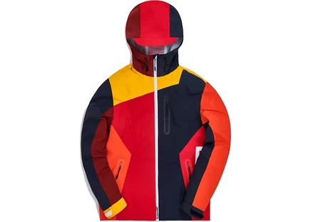 Мужская куртка Kith Spring Madison, красно-разноцветная