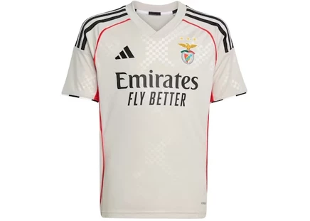 Мужская выездная футболка Adidas Benfica 25/26, бежевая