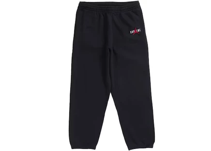 Мужские штаны Supreme Jordan Sweatpant FW24, черные