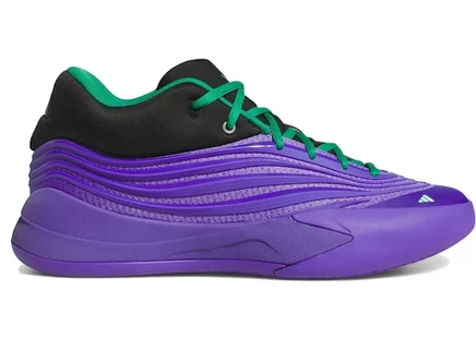 Мужские кроссовки Adidas Dame 10, фиолетовые