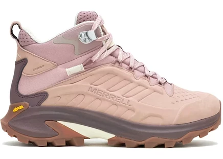 Merrell Moab Speed 2 Leather Mid Waterproof Adobe Rose (Women's) adobe rose