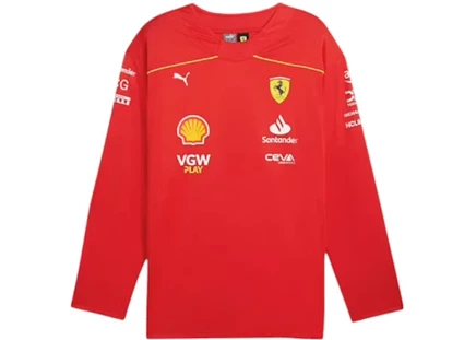 Мужская хоккейная джерси Puma Scuderia Ferrari, тёмно-красная