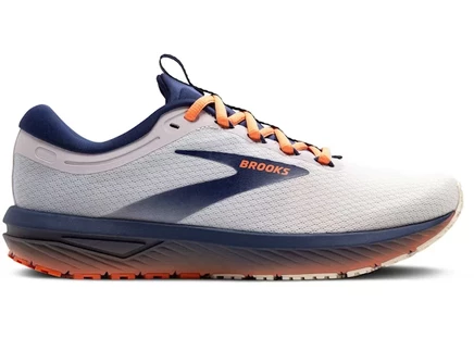 Женские кроссовки Brooks Revel 7, сине-серо-кремовые