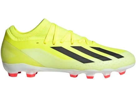 Мужские бутсы Adidas X Crazyfast League MG, желто-черно-белые