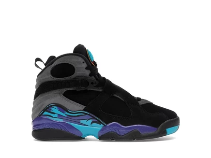 Детские кроссовки Jordan 8 Retro Aqua 2025 (GS)