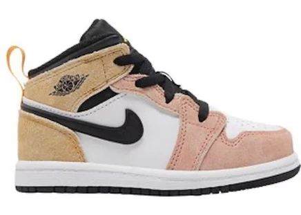 Детские кроссовки Jordan 1 Mid SE Flight Club TD