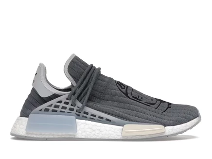 Мужские кроссовки Adidas NMD Hu Pharrell x BBC, голубые