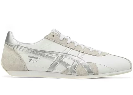 Мужские кроссовки Onitsuka Tiger Runspark, бело-серебристые