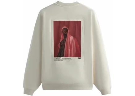 Мужской свитшот KITH Samuel Olayombo, вафельный