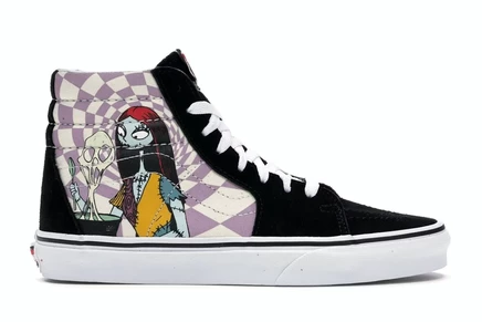 Мужские кеды Vans Sk8-Hi Sally «Nightmare Before Christmas», разноцветные