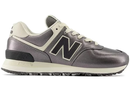 Женские кроссовки New Balance 574, бронзово-черные