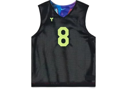 Мужская майка Nike What The Kobe реверсивная, черно-алая