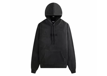Мужское худи kith sinister six vintage nelson, черное